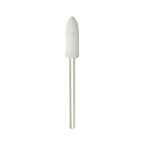Silikon Polierbit weiß | Spitz Ø5,6mm | #150 Grit | Glanzpolierer